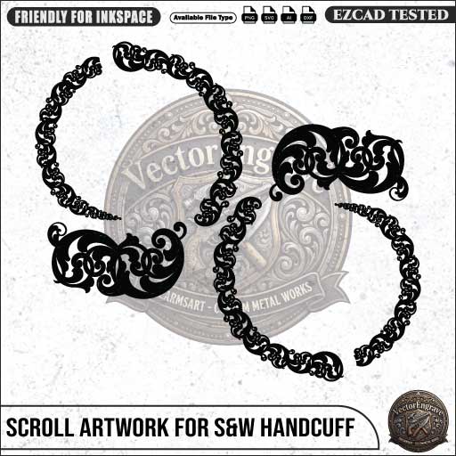 Vector Engraving Art For S&W Model M100-1