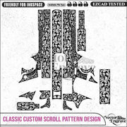 Vector Colt1911 38 Super Scroll Engraving Design SVG | Laser Vector Engrave File | Ai | Svg | Dxf | Png - Vector EngravePersonalised Laser Engraved Gifts & Custom Keepsakes | VectorEngrave