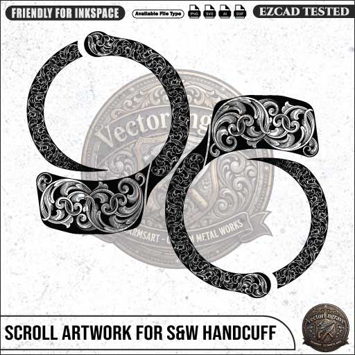 Vector Engraving Art For S&W Model M100-1