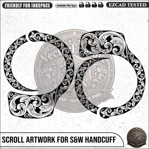 Vector Engraving Art For S&W Model M100-1